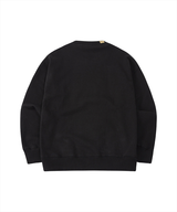 COLOR VARIATION BLACK SWEAT SHIRT (6673056628854)