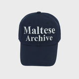 マルチーズアーカイブボールキャップ / Maltese archive ball cap