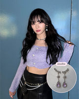 Stellar Elf Piercing - Violet (Kep1er Mashiro Piercing)