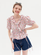 AMY RUFFLE DETAIL WRAP BLOUSE_PINK (6580884963446)