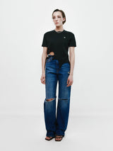 FOUR LEAF T-SHIRTS (BK) (6677238612086)