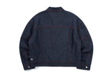 スティッチデニムトラッカージャケット / STITCH DENIM TRUCKER JACKET_BLUE