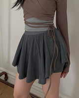 ロマンティックフレアバレエパンツスカート / Romantic flared ballet pantskirt