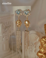 アフロディーテシリーズ - ジュエルクイーンピアス / Aphrodite Series - Light Sapphire Jewel Queen Piercing