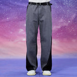 ワイドウェスタンミックスデニムパンツ / Wide western mix denim pants