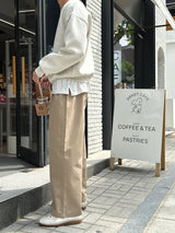 ロイドダブルサイドマルチファンクションオーバーサイズフィットスウェットシャツ / Lloyd's double sided multifunctional oversized fit sweatshirt (12 colors)