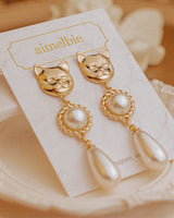 メルビーザキャットシリーズ - ザエレガンスピアス / Melbie The Cat Series - The Elegance Piercing (Gold ver.)