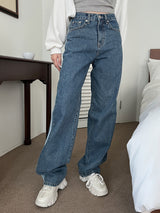 スリーライン デニムパンツ / Three Line Denim Pants (2color)