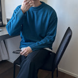 モーメントオーバーサイズフィットラウンドニット / Moment Oversized Fit Round Knitwear (7 colors)