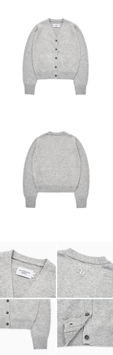 [24SS] シンボルリベットウィメンズカーディガン MELANGE
