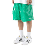 Cロゴワンタックサテンショートパンツ / C LOGO ONE TUCK SATIN WIDE SHORT PANTS