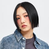 オーバーサイズジンロデニムシャツ