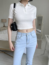 ロングブーツカットデニムパンツ / no.2301 Long Bootcut Light Blue Pants