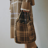 EYEYE CHECK KNIT MINI BAG_MOCHA (EEOO3BAY02W) (6622905335926)