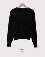 RE Cashmere Round Knit Cardigan (12color)