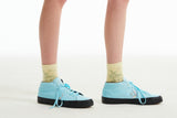 ウィティーバニースケッチグラフィックソックス／WITTY BUNNY SKETCH GRAPHIC SOCKS [IVORY]