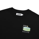 UNI YOUTHHOSTEL GRAPHIC T-SHIRT [BLACK]