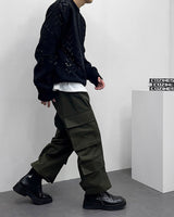 クォーター カーゴ ストリング パンツ / CH Quarter Cargo String Pants (3 colors)