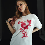 モノパンクエンジェルオーバーフィットTシャツ