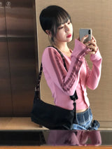 Tracking cardigan