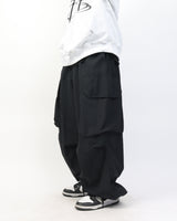 グルーブナイロンバルーンカーゴパンツ / Gloove Nylon Balloon Cargo Pants_2color