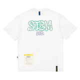 23 フラワーオーバーサイズTシャツ / 23 FLOWER OVERSIZED T-SHIRTS WHITE / BLACK