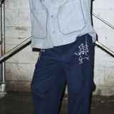 ナイトベア刺繡コーデュロイパンツ/KNIGHY BEAR EMBROIDERED CORDUROY PANTS
