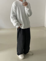 Wearable one tuck banding pants