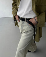 HI High vintage denim pants (S ~ L)