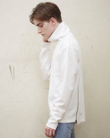 バックジップタートルネックロングスリーブカットソー/ BACK ZIP TURTLENECK L/S (4574075617398)