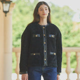 Eco Fur Shearling Quilted Jacket (6643563004022)