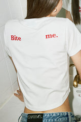 スタニング クロップ T / CHARMS STUNNING CROP T WH