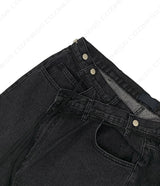 ラップ デニムパンツ / SI Wrap Denim Pants (2 colors)