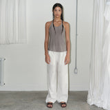 フリーサイズカーゴパンツ / FREE SIZE CARGO PANTS (WHITE)