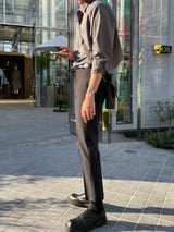ディープデイリーセミフィットスラックス/Deep Daily Slim Fit Slacks (4 colors)