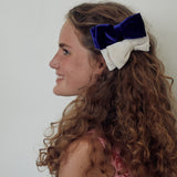 Mini Velvet Ribbon Hair Pin (6611859472502)