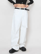 カッティングビンテージデニムパンツ / cutting vintage denim pants