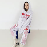 [pre-order 3/30~] SALT & LIGHT CROPPED HOODIE_MELANGE GRAY (6688313049206)