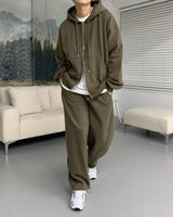 90'sキューブラムナッピング2WAYフードジップアップ / 90's Cube Lamb Napping Two-Way Hood Zip-Up (5 colors)