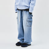Enko Wide Cargo Denim (2color)