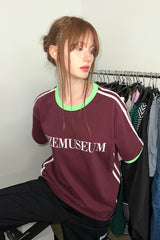 カラーズラインリンガーラインTシャツ