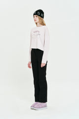 ウィッティバニーキャンピンググラフィッククロップTシャツ
