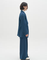 Peaked Lapel Loose Fit Blazer(3  color) (6596182343798)