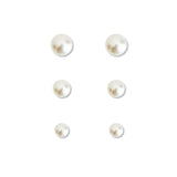 [925 SILVER] Basic Pearl Earring 6mm