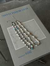 ASCLO Smile & Skull Beads Necklace (2color)