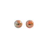 2021 Pantone Daily Round Marbling earring (OR) (6641940824182)