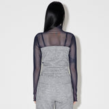 Denim Knit Blocking Top [BLUE] (6638379663478)