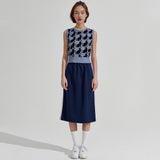 Side band Long Skirt (6679674421366)