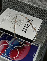 ASCLO Smile & Skull Beads Necklace (2color)