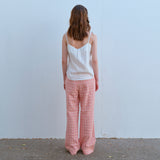 ジャカードバンディングパンツ / JACQUARD BANDING PANTS, PEACH